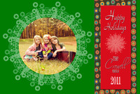 5x7Second Side can be designed, or this can be applied to a folding 5x7 card with a blank inside for writing a personal note.